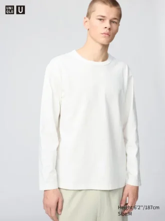 Unisex T-shirt van gewassen katoen | Longsleeves