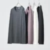 Unisex T-shirt van gewassen katoen | Longsleeves