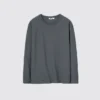 Unisex T-shirt van gewassen katoen | Longsleeves