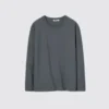 Unisex T-shirt van gewassen katoen | Longsleeves