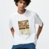 Unisex the Louvre UT T-shirt met print