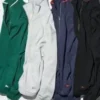 Unisex trui met halve rits