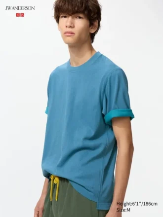Unisex tweekleurig T-shirt