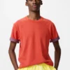 Unisex tweekleurig T-shirt