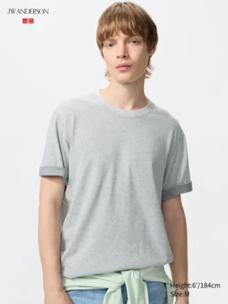 Unisex tweekleurig T-shirt