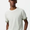 Unisex tweekleurig T-shirt