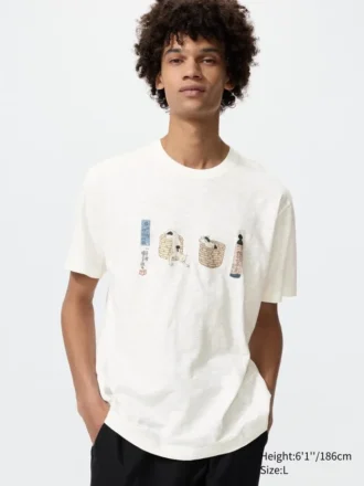 Unisex Ukiyo-E Animals UT T-shirt met print