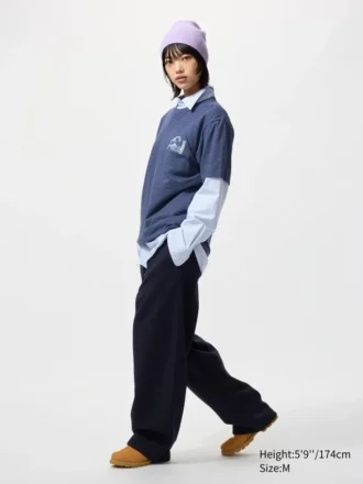 Unisex Ukiyo-E Blue UT T-shirt met print