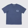 Unisex Ukiyo-E Blue UT T-shirt met print