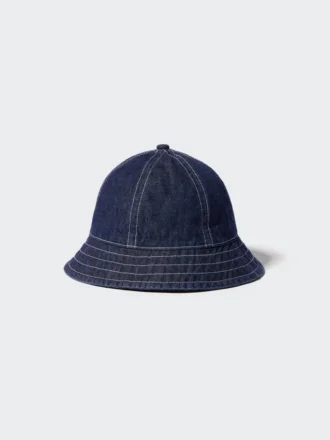 Unisex UV-beschermende denim Metro-hoed