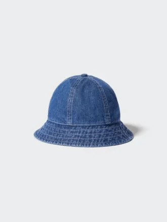 Unisex UV-beschermende denim Metro-hoed