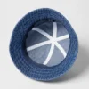 Unisex UV-beschermende denim Metro-hoed