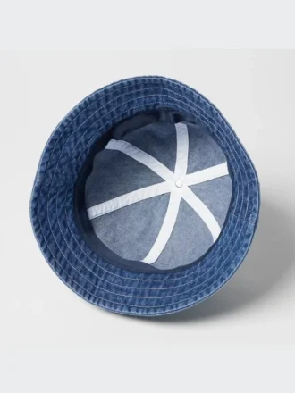 Unisex UV-beschermende denim Metro-hoed