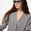 Unisex vierkante zonnebril