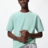 Unisex wasbaar Milano-ribbed T-shirt