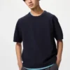 Unisex wasbaar Milano-ribbed T-shirt