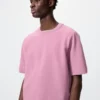 Unisex wasbaar Milano-ribbed T-shirt