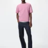Unisex wasbaar Milano-ribbed T-shirt
