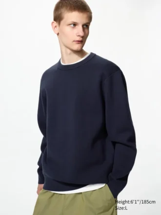 Unisex wasbare Milano geribde Truien