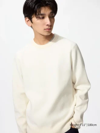Unisex wasbare Milano geribde Truien