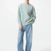 Unisex wasbare Milano geribde Truien