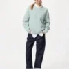 Unisex wasbare Milano geribde Truien