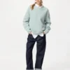Unisex wasbare Milano geribde Truien