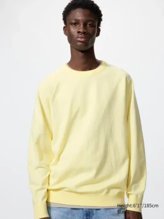 Unisex wasbare trui van katoenmix
