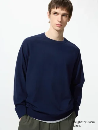 Unisex wasbare trui van katoenmix