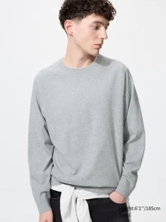 Unisex wasbare trui van katoenmix