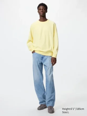 Unisex wasbare trui van katoenmix