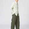 Unisex wijde cargobroek
