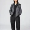 Unisex wijde cargobroek