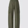Unisex wijde cargobroek
