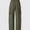 Unisex wijde cargobroek