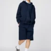 Unisex wijde sweatshort Shorts