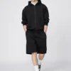 Unisex wijde sweatshort Shorts