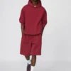 Unisex wijde sweatshort Shorts