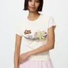 Vrolijk T-shirt met personages voor dames UT