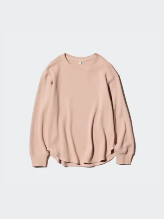 Wafel-T-shirt voor dames | Longsleeves