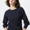Wafel-T-shirt voor dames | Longsleeves