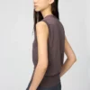 Wasbaar gebreid gilet met knopen voor dames