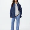 Wasbare geribde broek voor dames