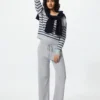 Wasbare geribde broek voor dames