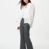 Wasbare geribde broek voor dames