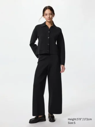 Wasbare Milano-geribde broek voor dames