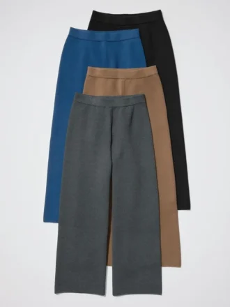 Wasbare Milano-geribde broek voor dames