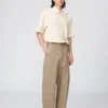 Wide chino-broek voor heren