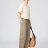 Wide chino-broek voor heren