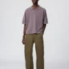 Wide chino-broek voor heren